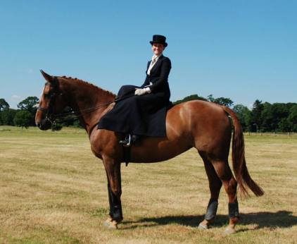 Our first side saddle hack