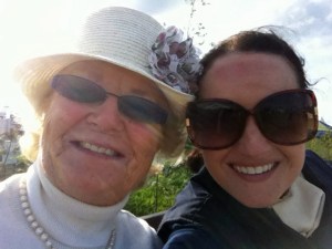 Enjoying a day out with the lady who has been my equestrian mentor for almost 20 years.