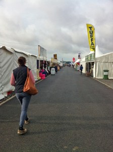 Balmoral Show - eerily quiet at 8am before the crowds arrived