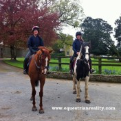 Dani and I on board Benny and Patches