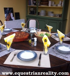 Our lunch - the best lasagne I have ever tasted