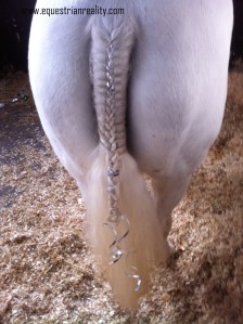 Quicbraid is also great for plaiting tails - including the 'princess sparkle' type of plait
