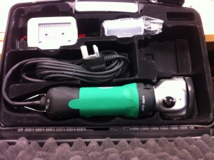 The ErgoPro packaged with all its accessories 