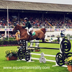 Team Ireland in action at the Nations Cup
