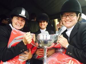 our rather delighted team 